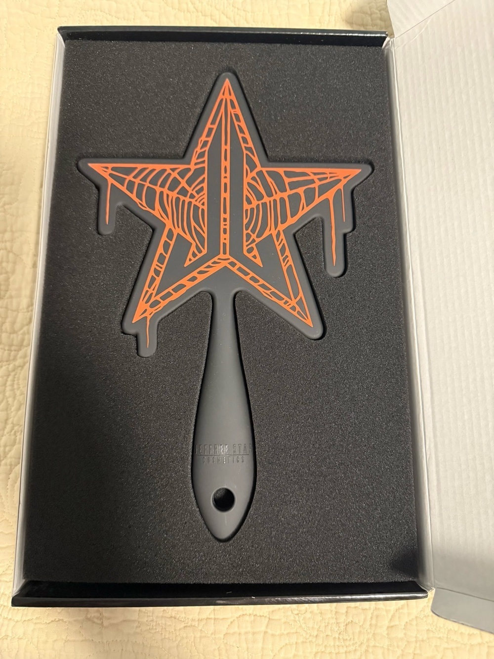 Jeffree Star Cosmetics Spider Web hand mirror- Halloween Exclusive! NWB